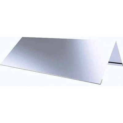 Hřebenáč klasik r.š.600mm Al Hliník 0.6mm lakovaný RAL 9006 stříbrná dl.2m