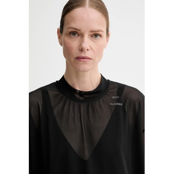 Won Hundred Тениска Won Hundred дамска в черно 3649-13034 (3649.13034)