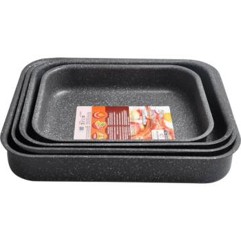 Elekom Комплект тави 3024М+3226m+3729m+3931m - Правоъгълни Мраморно покритие (3024М+3226m+3729m+3931m)