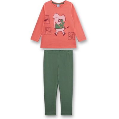 Sanetta Детско ежедневно термо бельо Sanetta Kid's Pyjama 1/1 233667+233668 Pyjamas - Tea Rose - размер 140 (EU) (714-1568-0116)