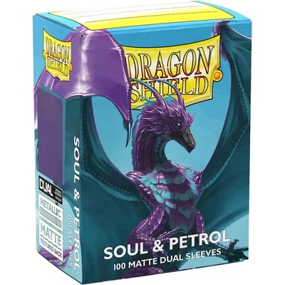 Dragon Shield - Soul & Petrol Matte Dual obaly 100ks