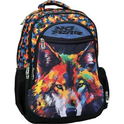 UWEAR Раница no fear colored wolf