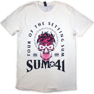 Sum 41 Tour '24 Pink Skull (Back Print & Ex-Tour) Natural XL Риза (<![CDATA[SUMTS22MNAT04]]>)