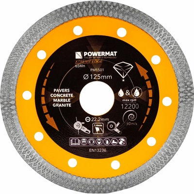 Powermat Diamantový kotouč 125 mm PM-TDCS-1257T