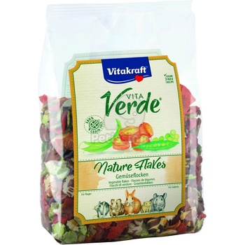 Image 1 of Vitakraft Vita Verde Nature Flakes - зеленчукови люспи 400 г
