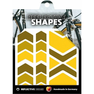 Reflective Berlin Reflective Shapes Chevrons honey uni