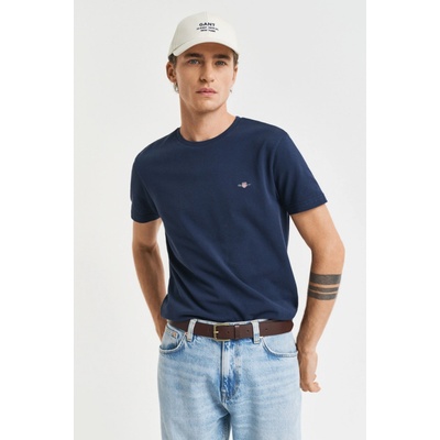 Gant slim pique SS Evening blue