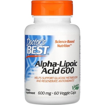Image 1 of Doctor's Best BEST Alpha Lipoic Acid 600 mg [60 капсули]