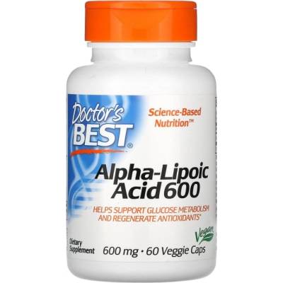 Doctor's Best BEST Alpha Lipoic Acid 600 mg [60 капсули]