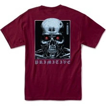 Primitive Terminator Machine Tee Burgundy