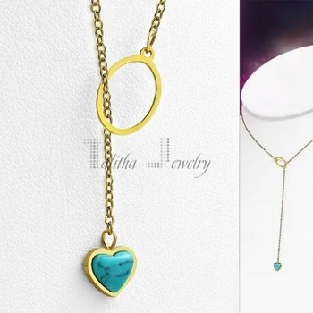 Image 1 of Talitha Дамско колие с тюркоаз