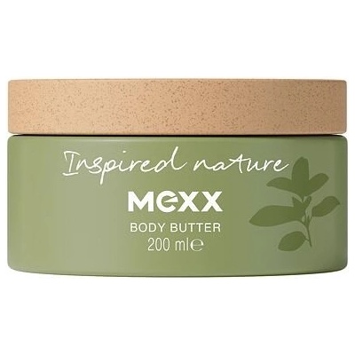 Mexx Inspired Nature hydratační a parfémované tělové máslo 200 ml