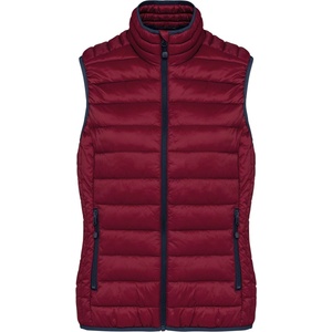 Kariban k6114 / Дамски изолиран елек - бордо xs (20611405400)