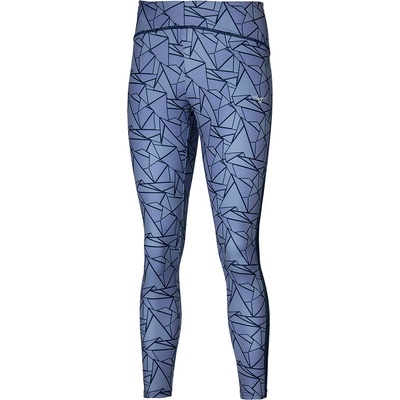 Mizuno 7/8 Printed Tight Vintage Indigo