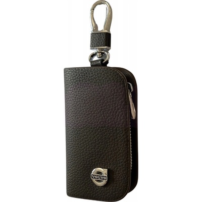 Kľúčenka KOŽENÉ PUZDRO na kľúče VOLVO logo do auta ELEGANTNÁ