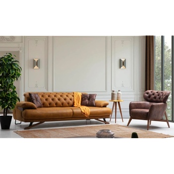 Image 1 of Мебелна фабрика НОВ ДОМ - гр. Ямбол Холoва гарнитура Тесла (854211)