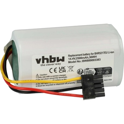 VHBW Батерия за Xiaomi Mi Robot Vacuum Mop 2 Lite, 2500 mAh (889003383)