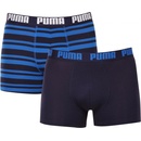 Boxerky, trenky, slipy, tangá Puma HERITAGE STRIPE BOXER 2P modré 907838-03