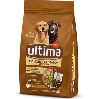 Ultima Hund Golden & Labrador Retriever Chicken 14 kg