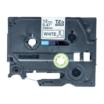 Brother TZe-R231 текстилна лента черно/бяло 12мм/4м (TZER231)