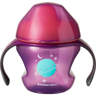 Tommee Tippee Неразливаща се чаша с мек накрайник Tommee Tippee, Лилава, 150 ml, 4 m+ (TT.0134)