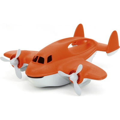 Green Toys Požární letadlo oranžové