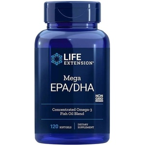 Life Extension Mega EPA/ DHA, 120 софтгел капсули, Life Extension