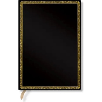 Paperblanks Тефтер Black Edition, Midi, широки редове, твърд (1570181279)
