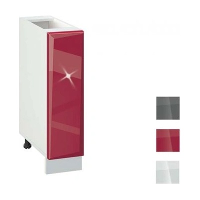 Bogdan Furniture G Кухненски шкаф Гланц МДФ 201Б, ширина 20 см