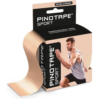Pino Tape Pro Sport Kineziologický tejp svetlo béžová 5 cm x 5 m