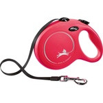 flexi Original New Classic червена каишка L 8m до 50kg - лента