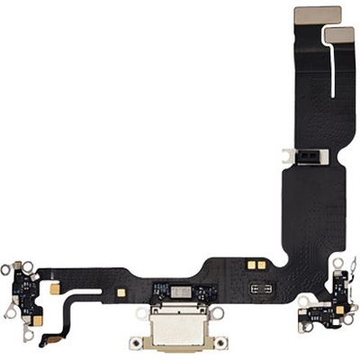 Apple iPhone 15 Plus - Nabíjecí Konektor + Flex Kabel (Yellow), Yellow