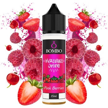 Bombo Wailani Juice Pink Berries 15ml/60ml