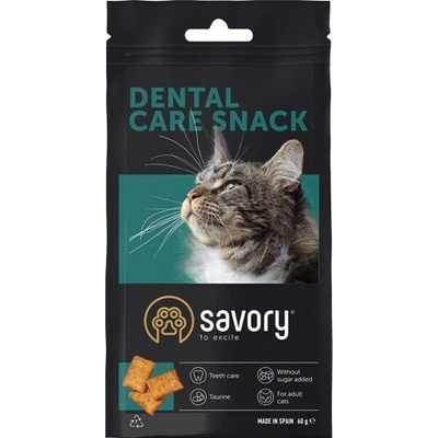 Savory Cat Snack Pillows Dental Care 60 g