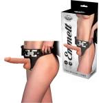  Вибриращ страпон с реалистичен дизайн, 16, 5см - Harness Attraction Emmett (D-224927)