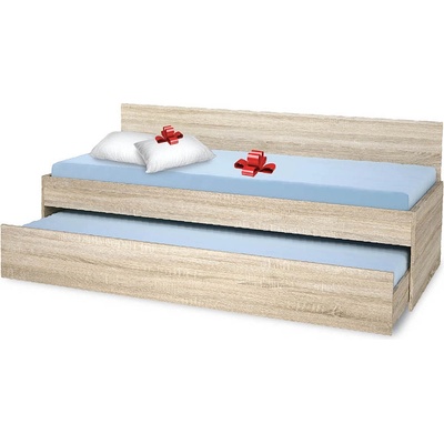 Bogdan Furniture G Легло Сандвич Мебели Богдан, с 2 броя матраци и възглавници, сонома