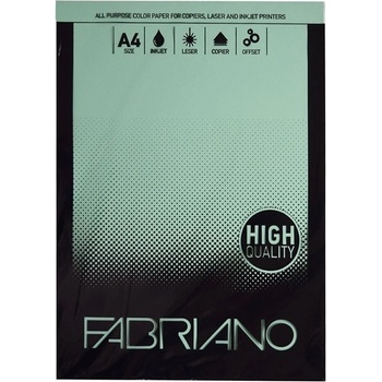 Fabriano Копирен картон, A4, 160 g/m2, резеда, 50 листа