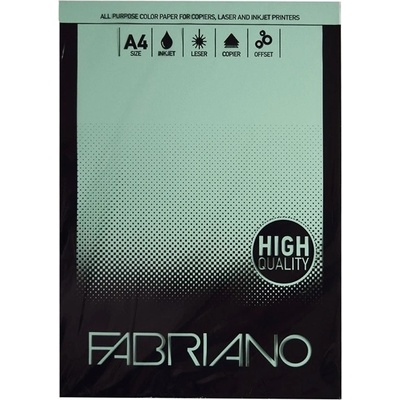 Fabriano Копирен картон, A4, 160 g/m2, резеда, 50 листа