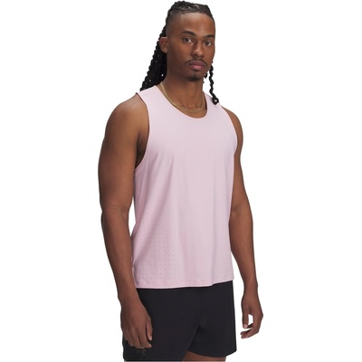 Under Armour Men's Launch Performance Running Vest - Pink