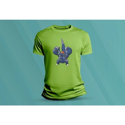 Sandratex dětské bavlněné tričko pokémon Heracross. lime