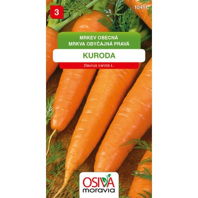Mrkev raná - Kuroda Osiva moravia 3 g