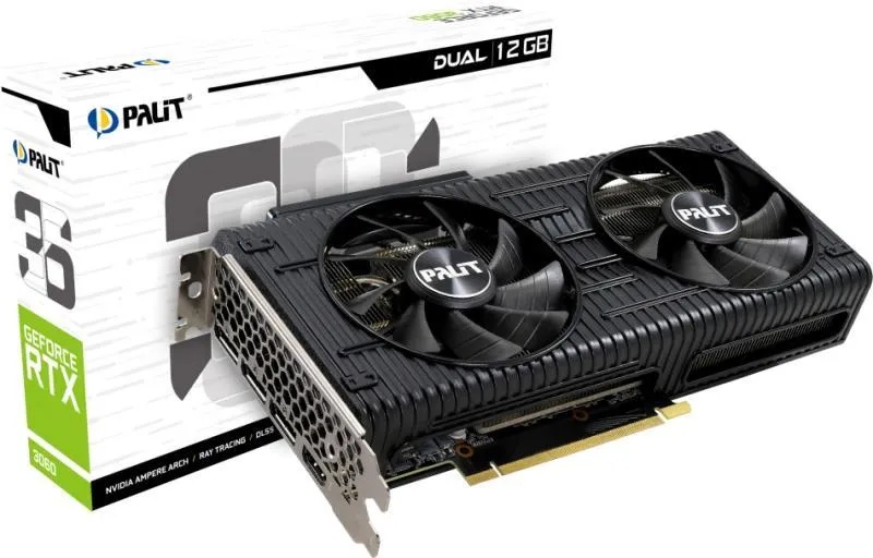 訳ありセール 格安） DUAL 3060 RTX GeForce OC 完動品 PALIT 12GB PC