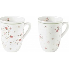 Brandani 52248BD Set 2 hrnčeky Nonna Rosa porcelán 350 ml