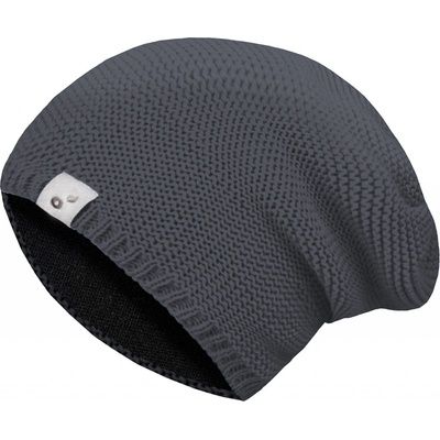 Unuo Dětská čepice pletená Warm Unuo Šedá – Zboží Dáma