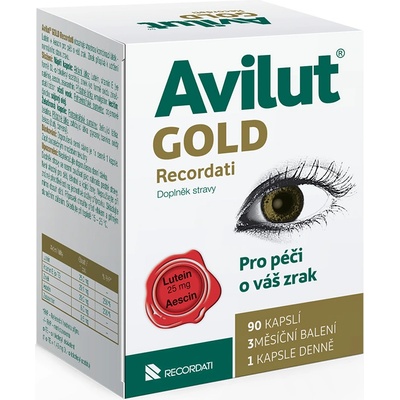 Avilut Gold Recordati 90 kapslí