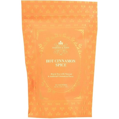 Harney & Sons Hot Cinnamon Spice černý skořicový čaj 50 sáčků