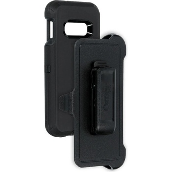 OtterBox Калъф за Samsung Galaxy S10e, хибриден, Otterbox Symmetry 77-61537, удароустойчив, с поставка, черен (77-61537)