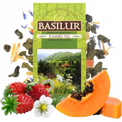 Basilur s jahodami a papájou 100 g