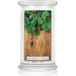 Kringle Candle Classic Balsam & Cedar ароматна свещ 623 гр