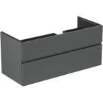 Ideal Standard Finesse - Шкафче за умивалник 120x51x55 см, 2 чекмеджета, матов антрацит E3448Y2 (E3448Y2)